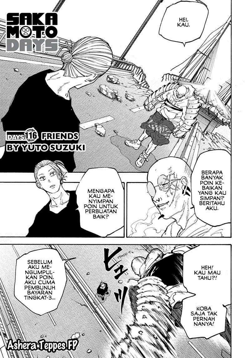 Sakamoto Days Chapter 116 - halaman 2