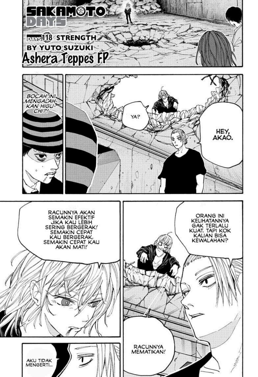 Sakamoto Days Chapter 118 - halaman 2