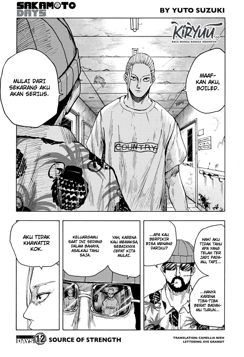 Sakamoto Days Chapter 12 - halaman 2