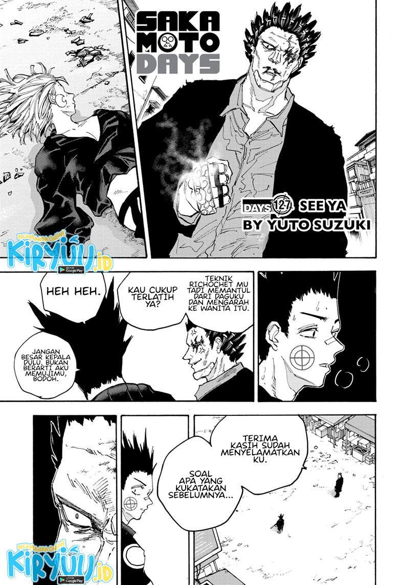 Sakamoto Days Chapter 127 - halaman 2