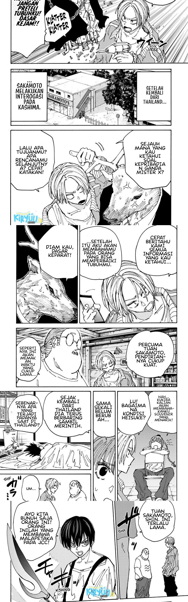 Sakamoto Days Chapter 131 - halaman 3
