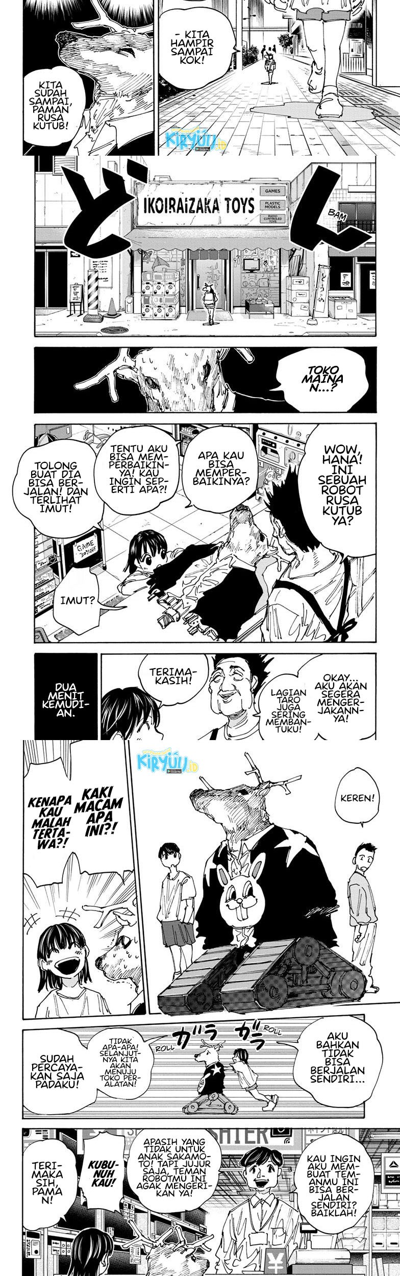 Sakamoto Days Chapter 131 - halaman 6