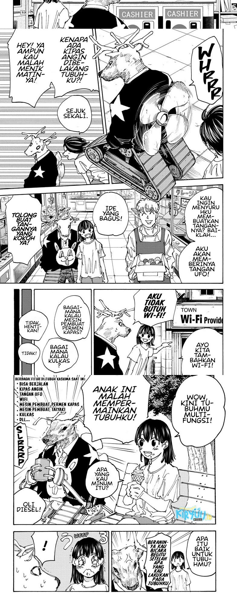 Sakamoto Days Chapter 131 - halaman 7