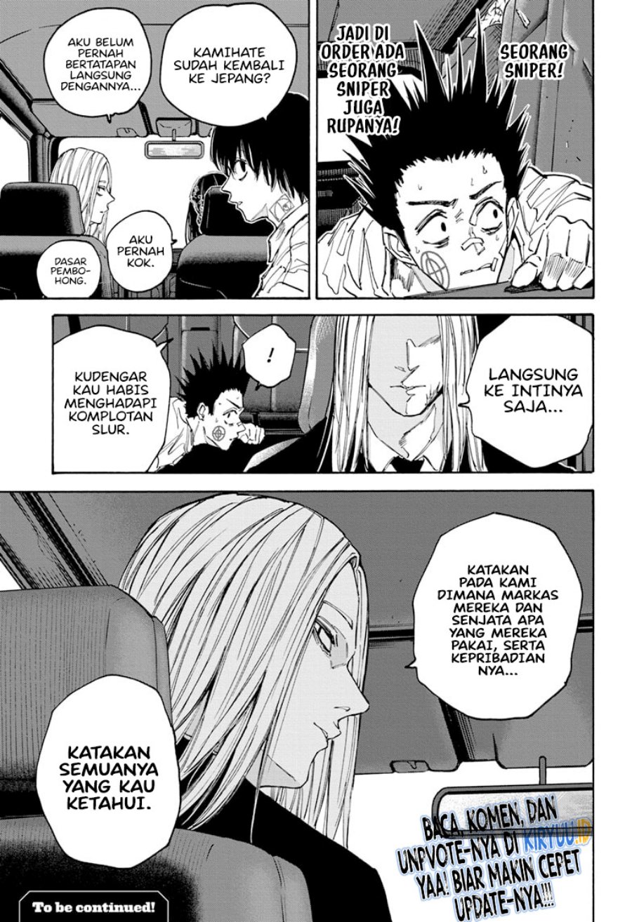 Sakamoto Days Chapter 132 - halaman 18