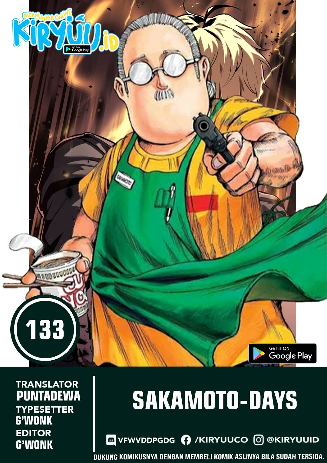 Sakamoto Days Chapter 133 - halaman 1