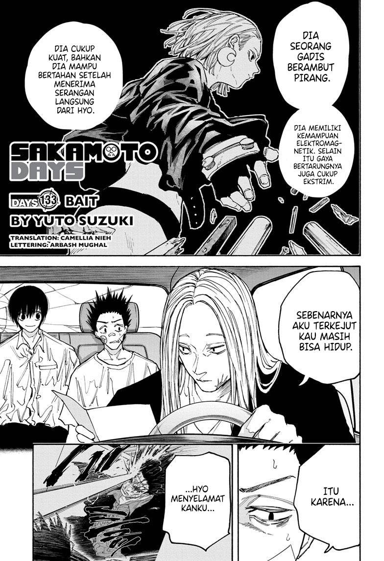 Sakamoto Days Chapter 133 - halaman 2