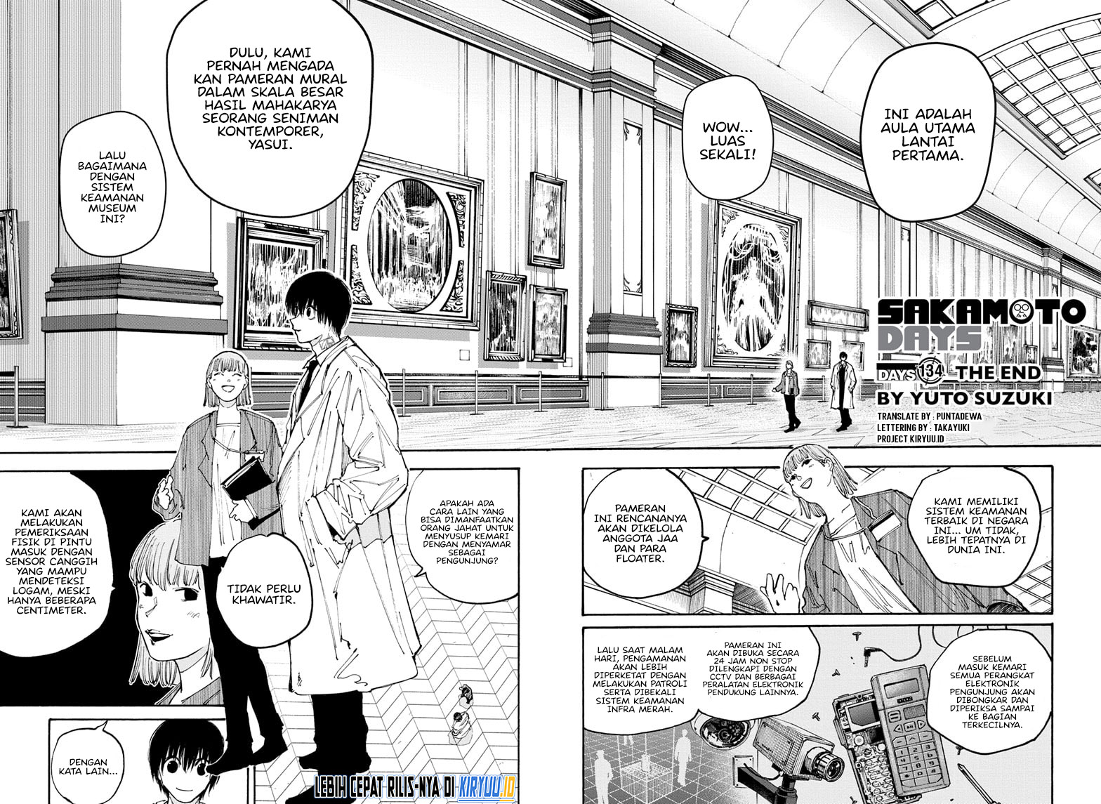 Sakamoto Days Chapter 134 - halaman 3