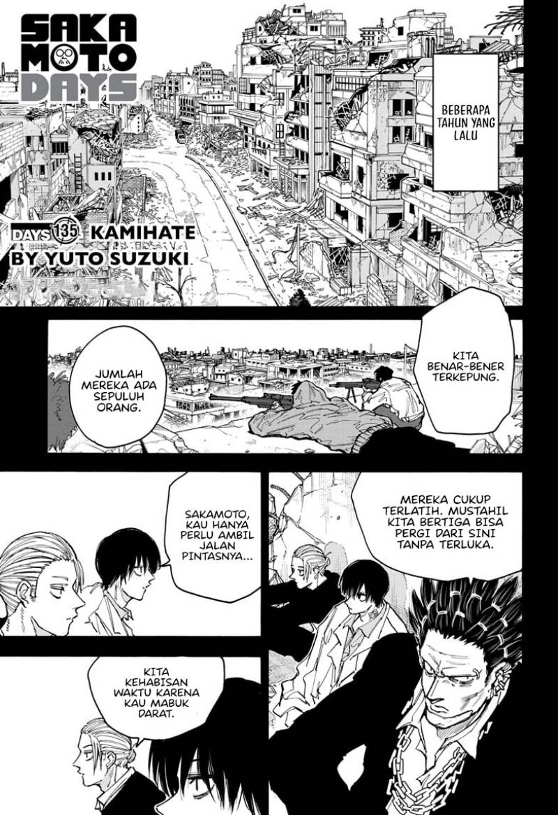 Sakamoto Days Chapter 135 - halaman 2