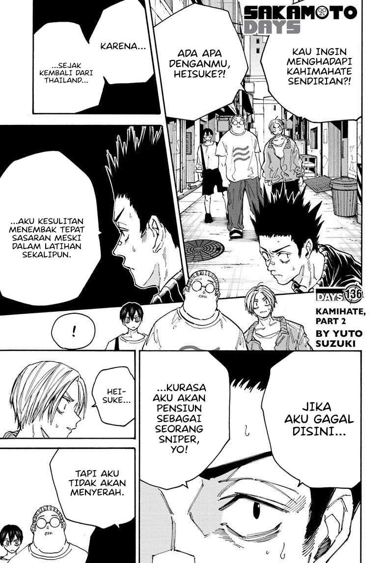 Sakamoto Days Chapter 136 - halaman 2