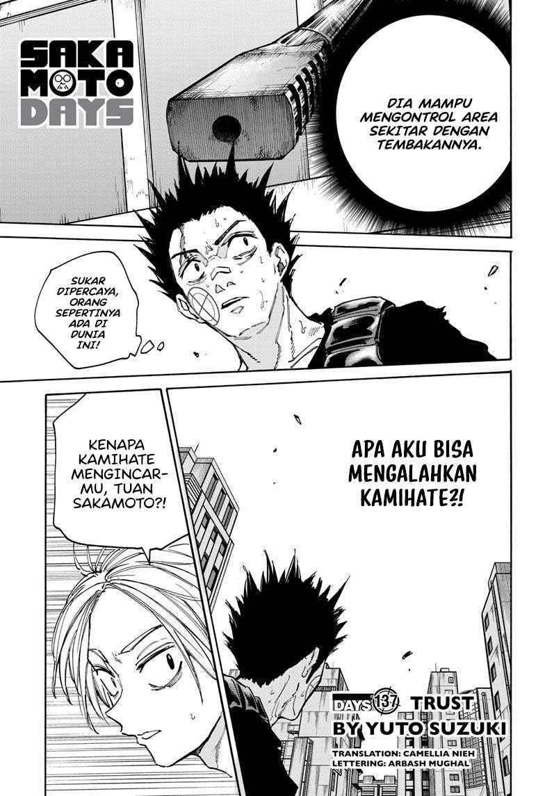 Sakamoto Days Chapter 137 - halaman 2