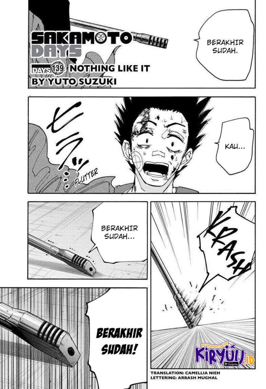 Sakamoto Days Chapter 139 - halaman 2