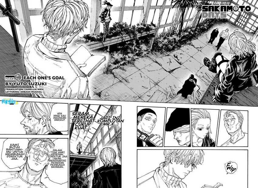 Sakamoto Days Chapter 140 - halaman 4