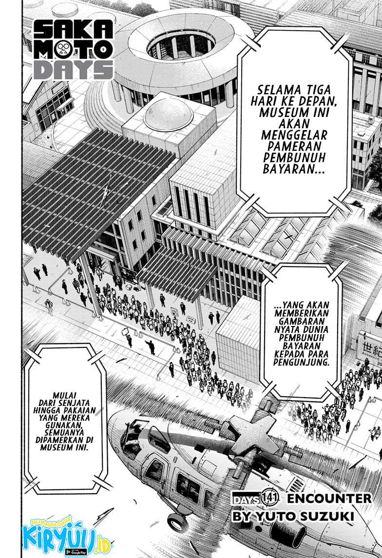 Sakamoto Days Chapter 141 - halaman 3