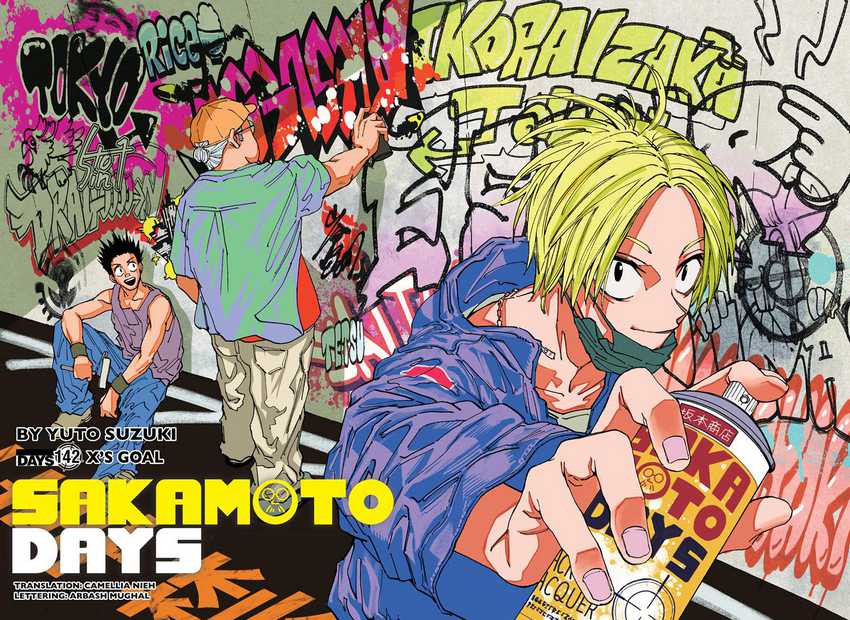 Sakamoto Days Chapter 142 - halaman 3