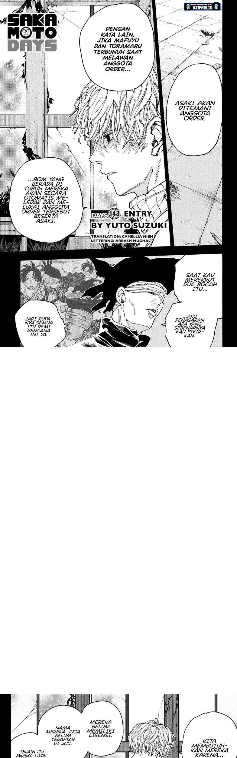 Sakamoto Days Chapter 143 - halaman 2
