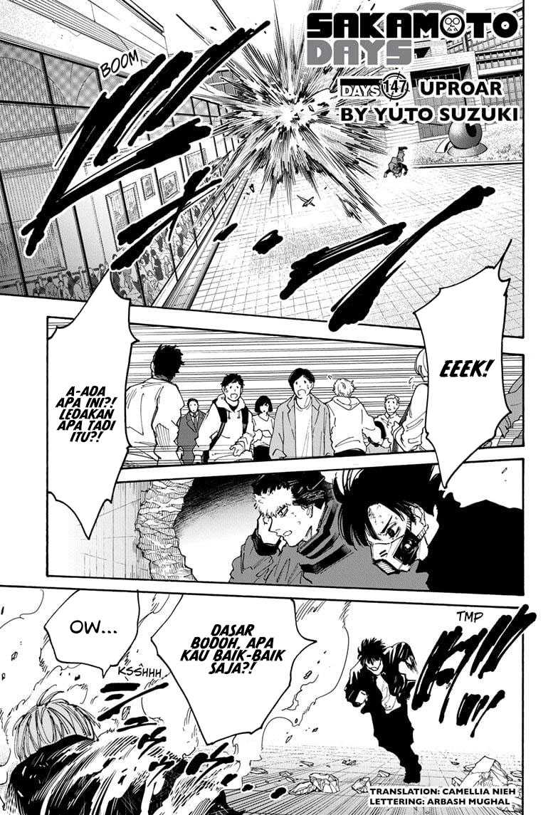 Sakamoto Days Chapter 147 - halaman 2