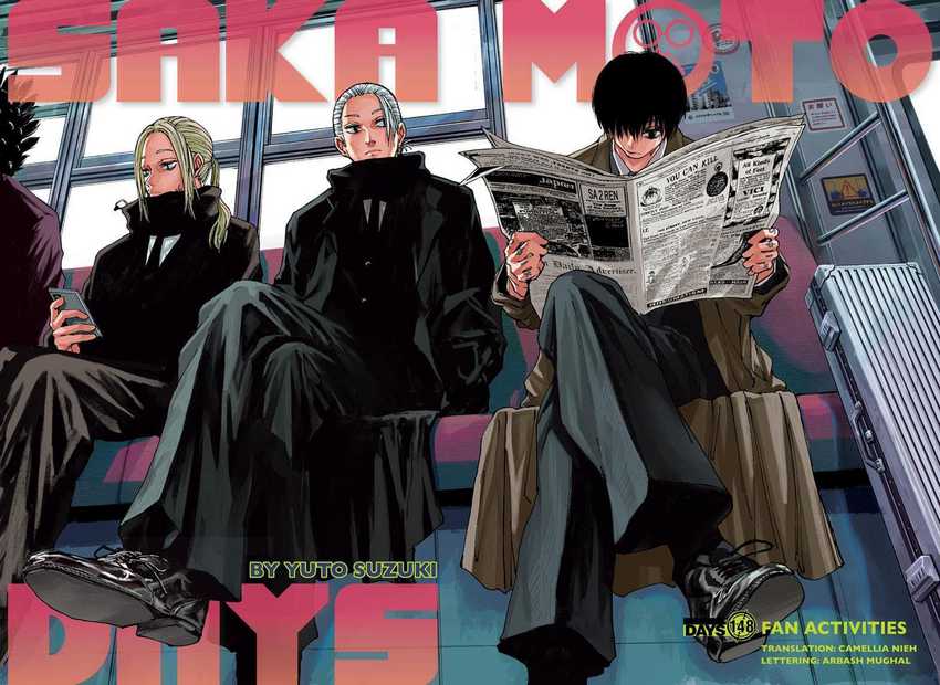 Sakamoto Days Chapter 148 - halaman 3