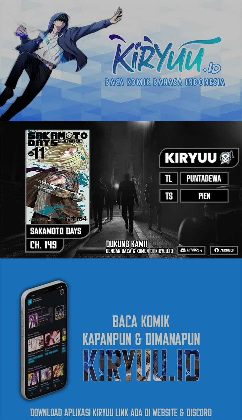 Sakamoto Days Chapter 149 - halaman 1