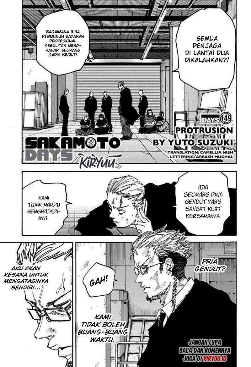 Sakamoto Days Chapter 149 - halaman 2