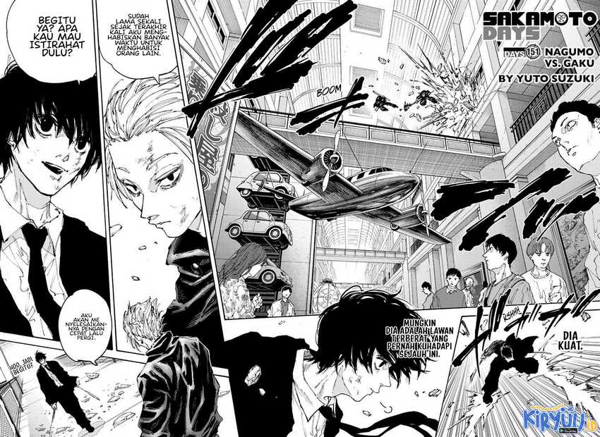 Sakamoto Days Chapter 151 - halaman 3