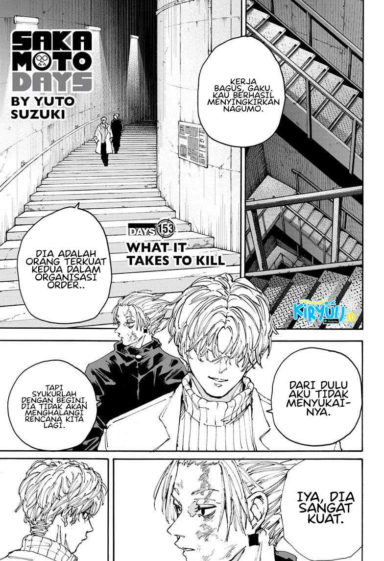 Sakamoto Days Chapter 153 - halaman 2