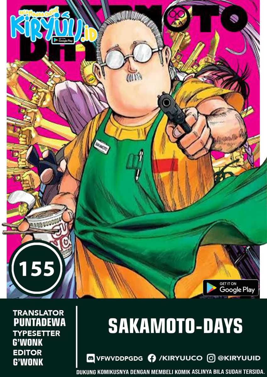 Sakamoto Days Chapter 155 - halaman 1