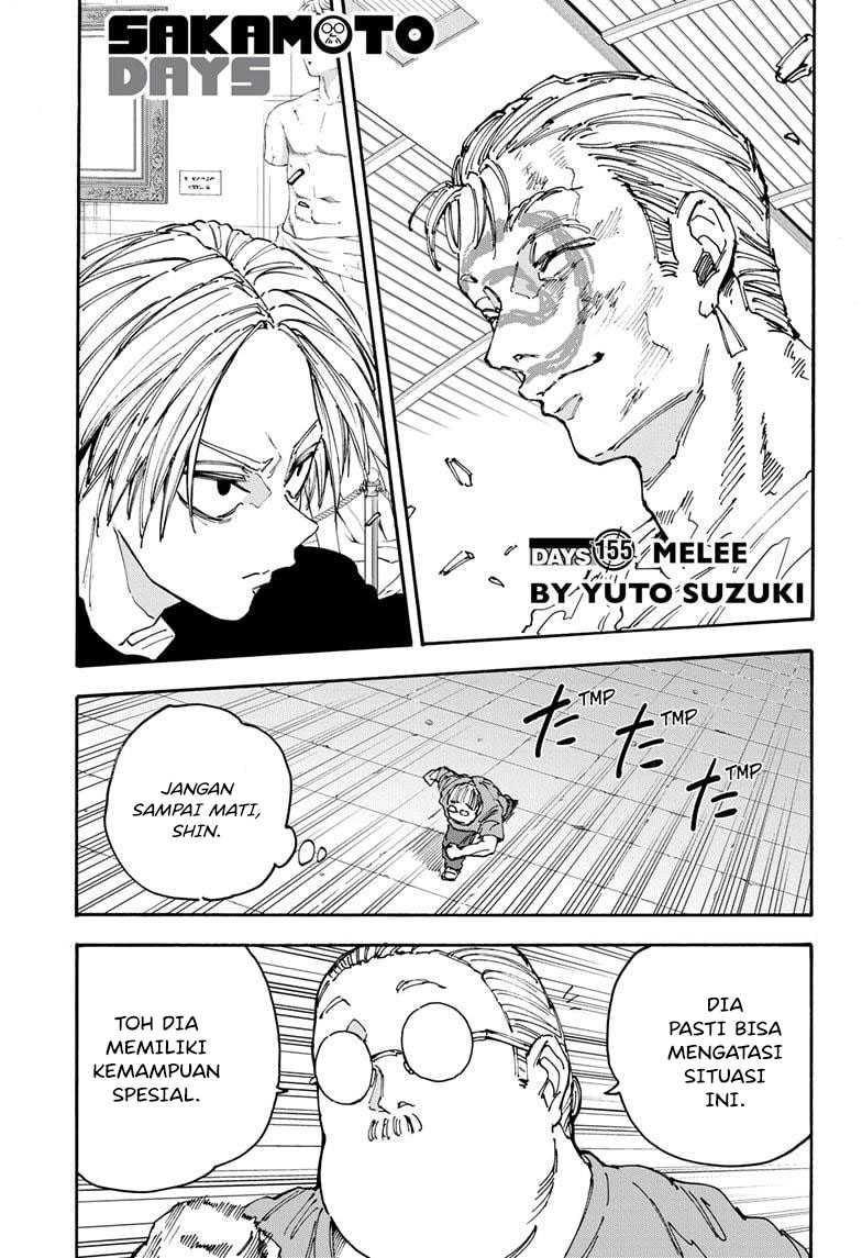 Sakamoto Days Chapter 155 - halaman 3