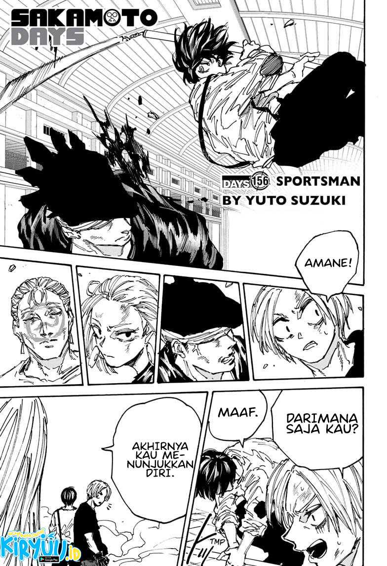 Sakamoto Days Chapter 156 - halaman 2
