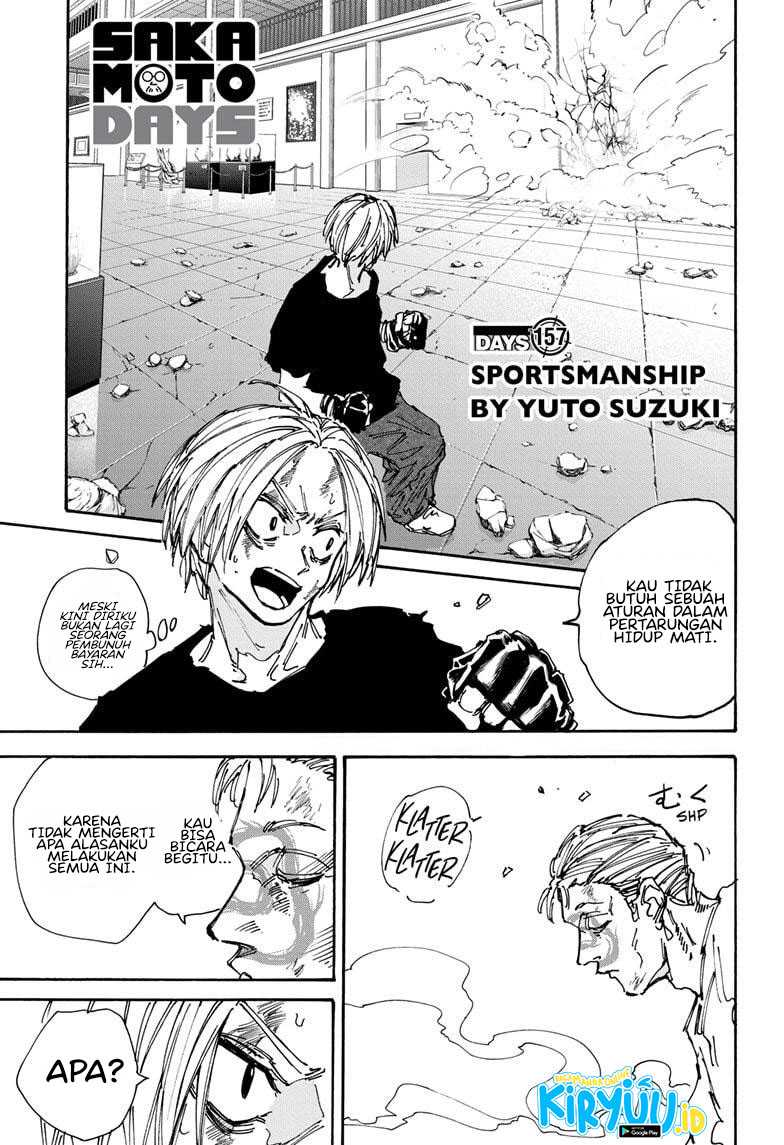 Sakamoto Days Chapter 157 - halaman 2