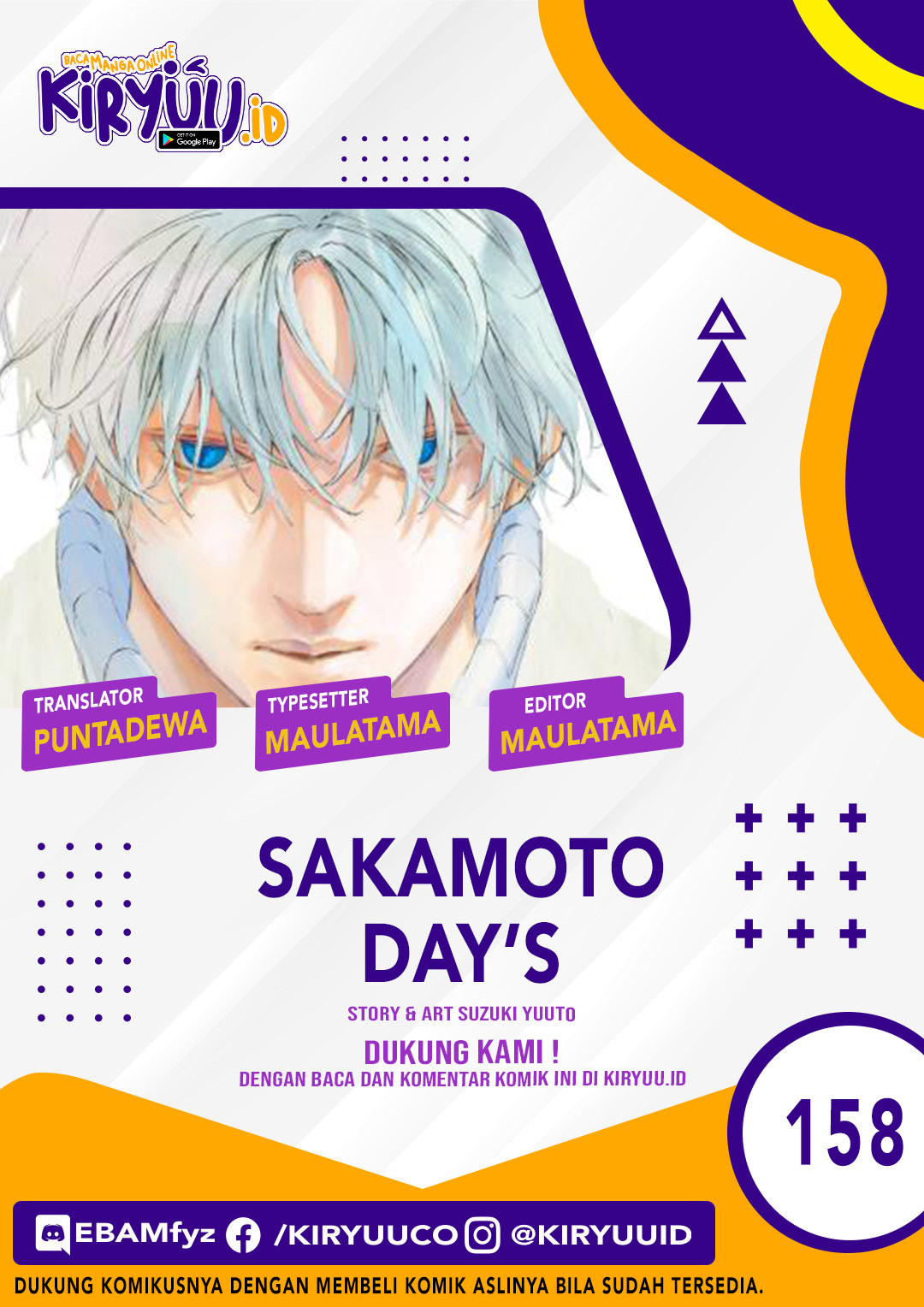 Sakamoto Days Chapter 158 - halaman 1