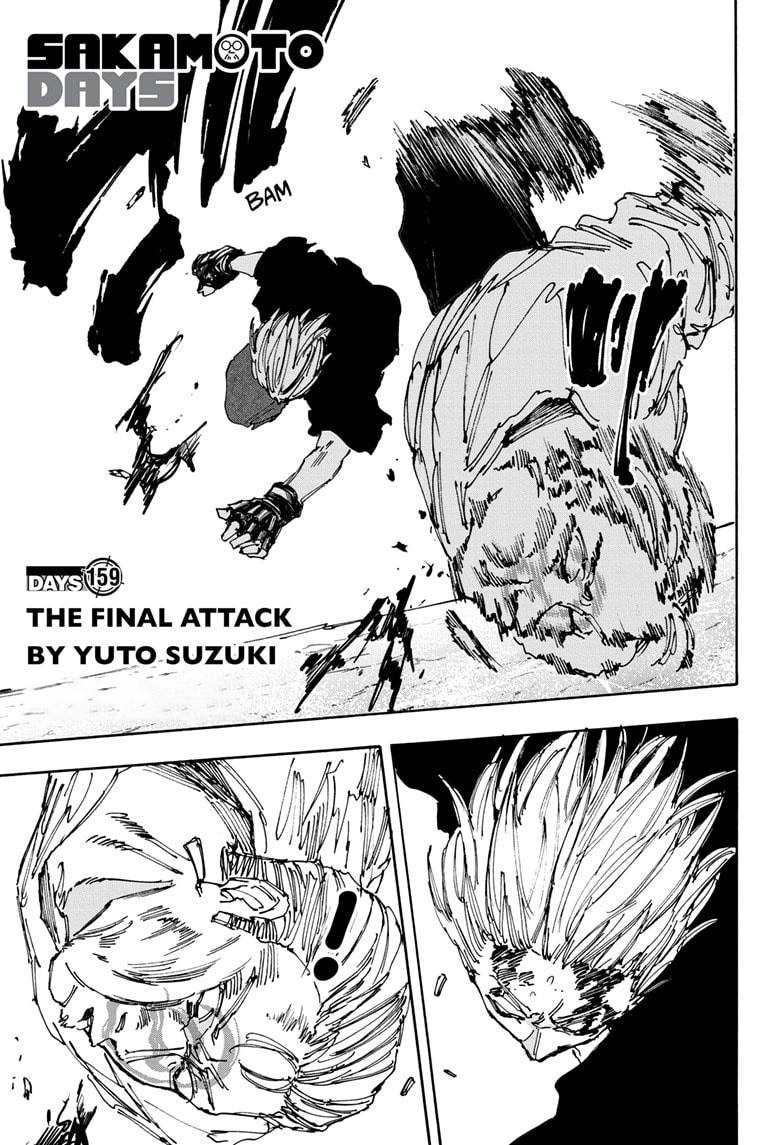 Sakamoto Days Chapter 159 - halaman 2