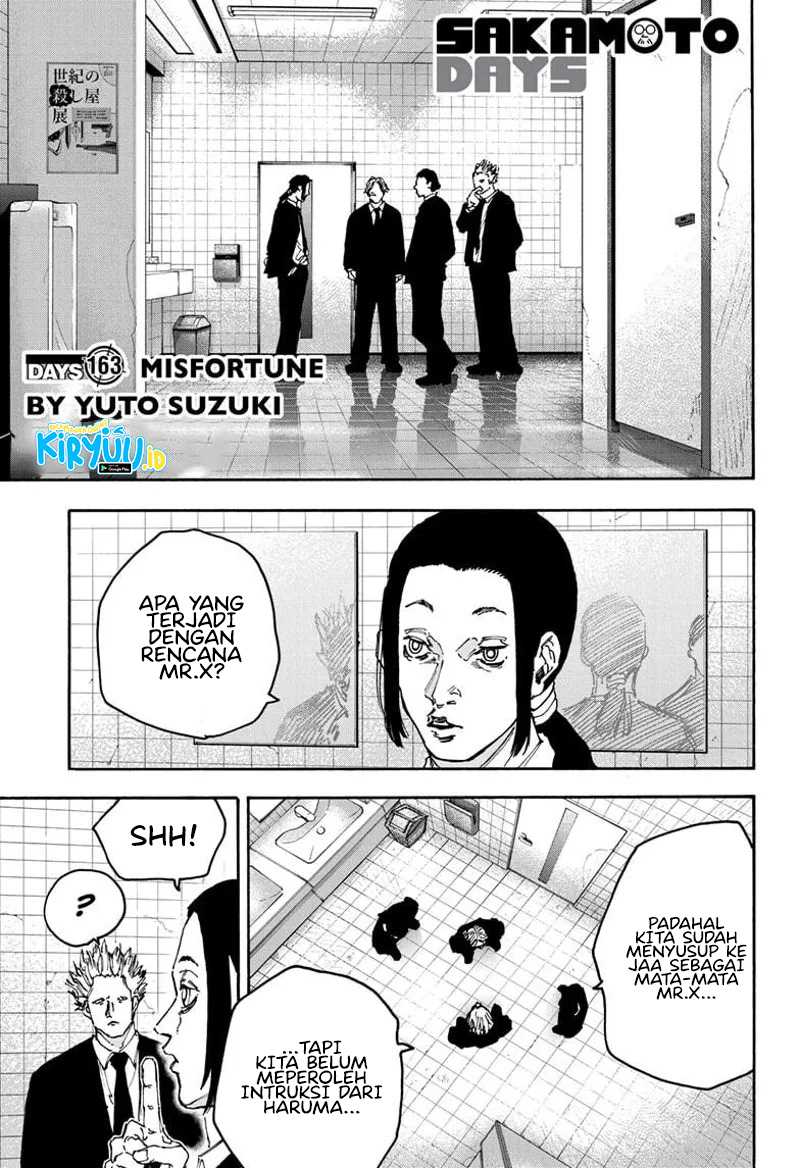 Sakamoto Days Chapter 163 - halaman 2