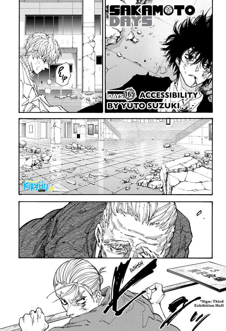 Sakamoto Days Chapter 165 - halaman 2