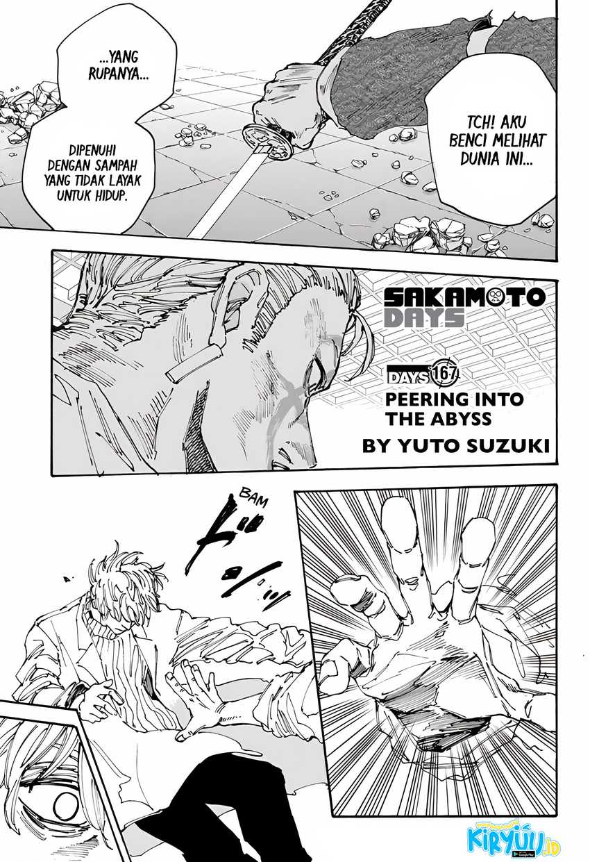 Sakamoto Days Chapter 167 - halaman 2