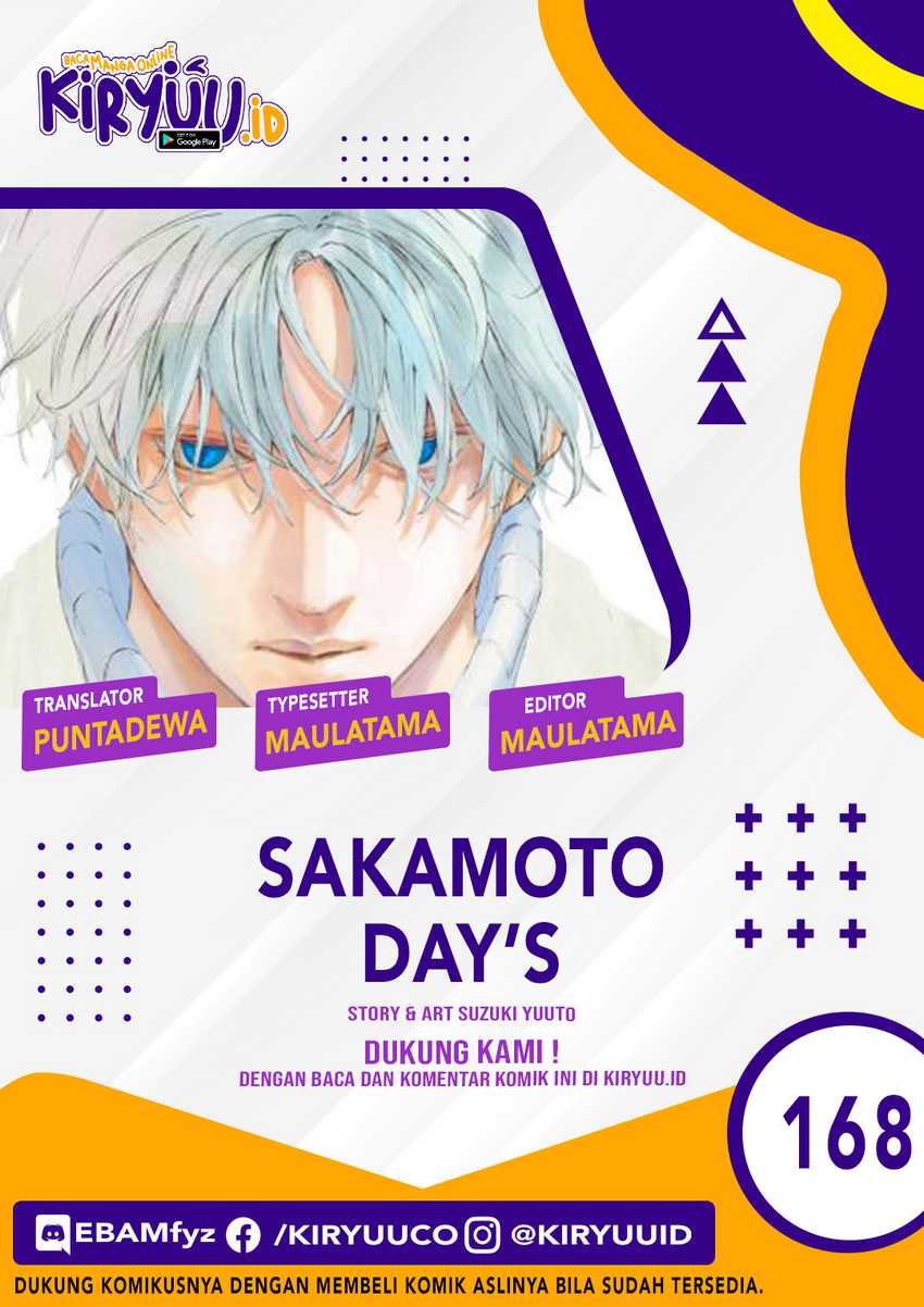 Sakamoto Days Chapter 168 - halaman 1