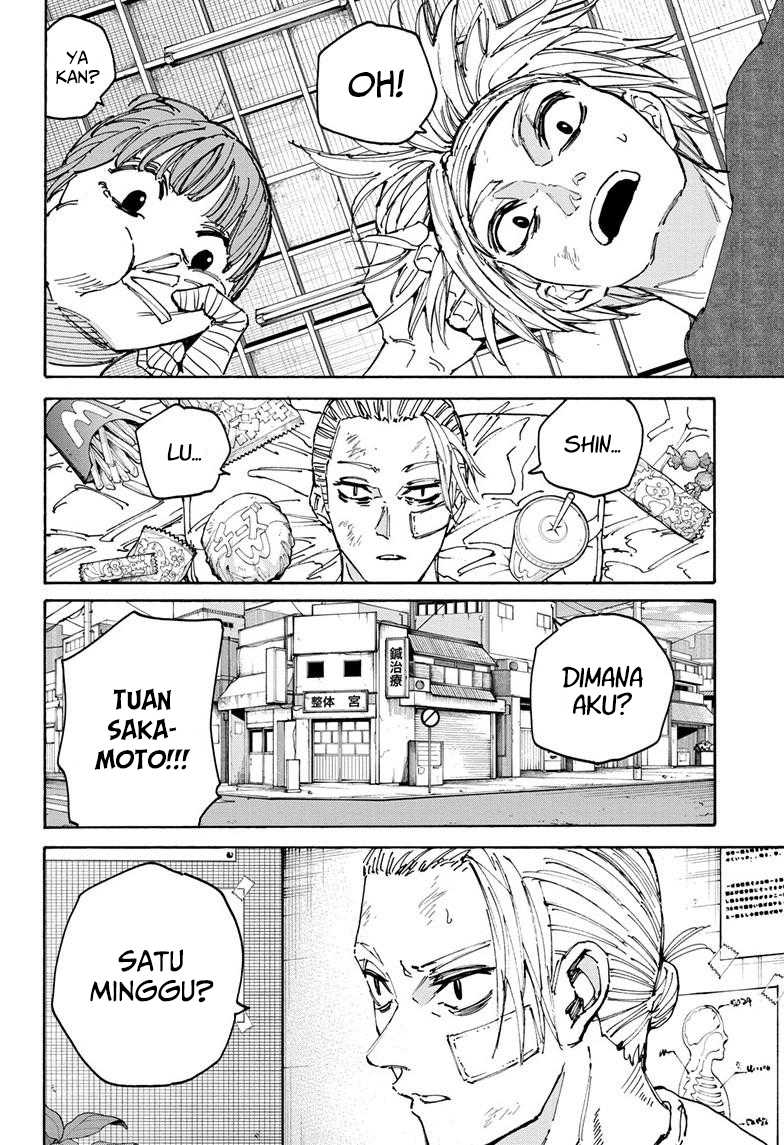 Sakamoto Days Chapter 168 - halaman 8