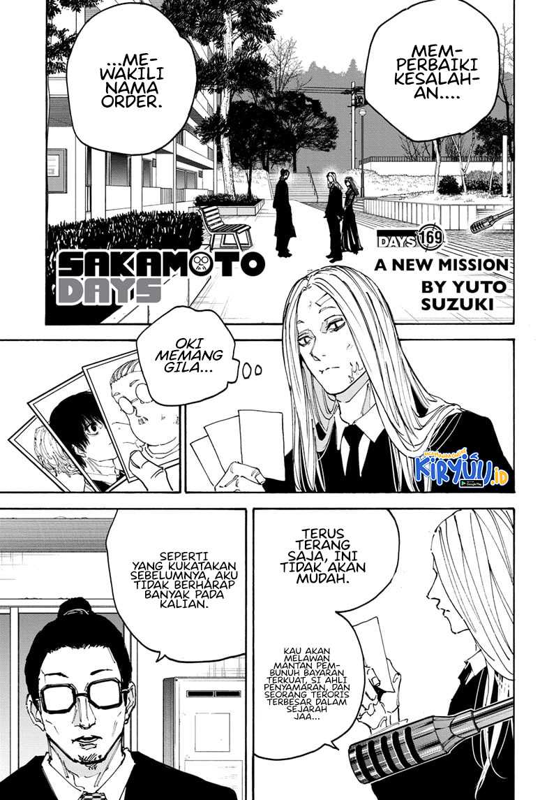 Sakamoto Days Chapter 169 - halaman 2