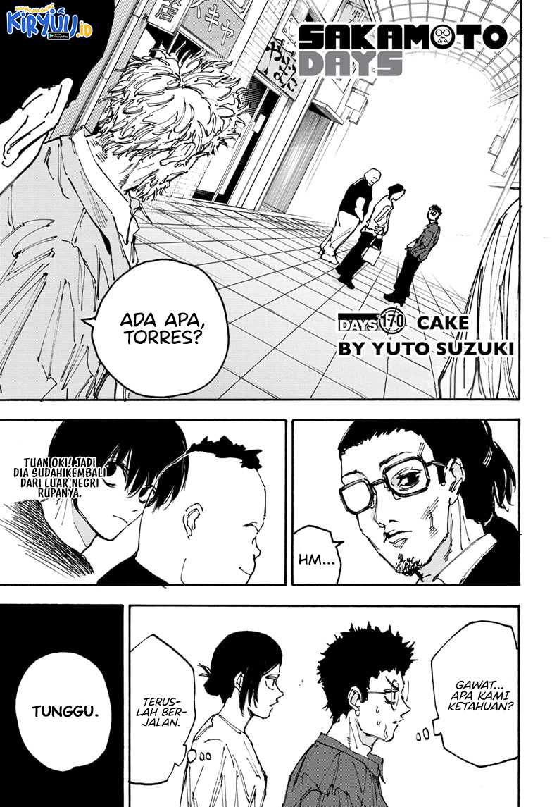 Sakamoto Days Chapter 170 - halaman 2