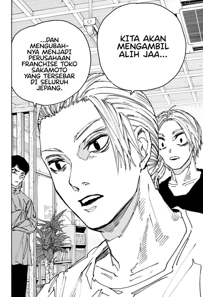 Sakamoto Days Chapter 171 - halaman 17