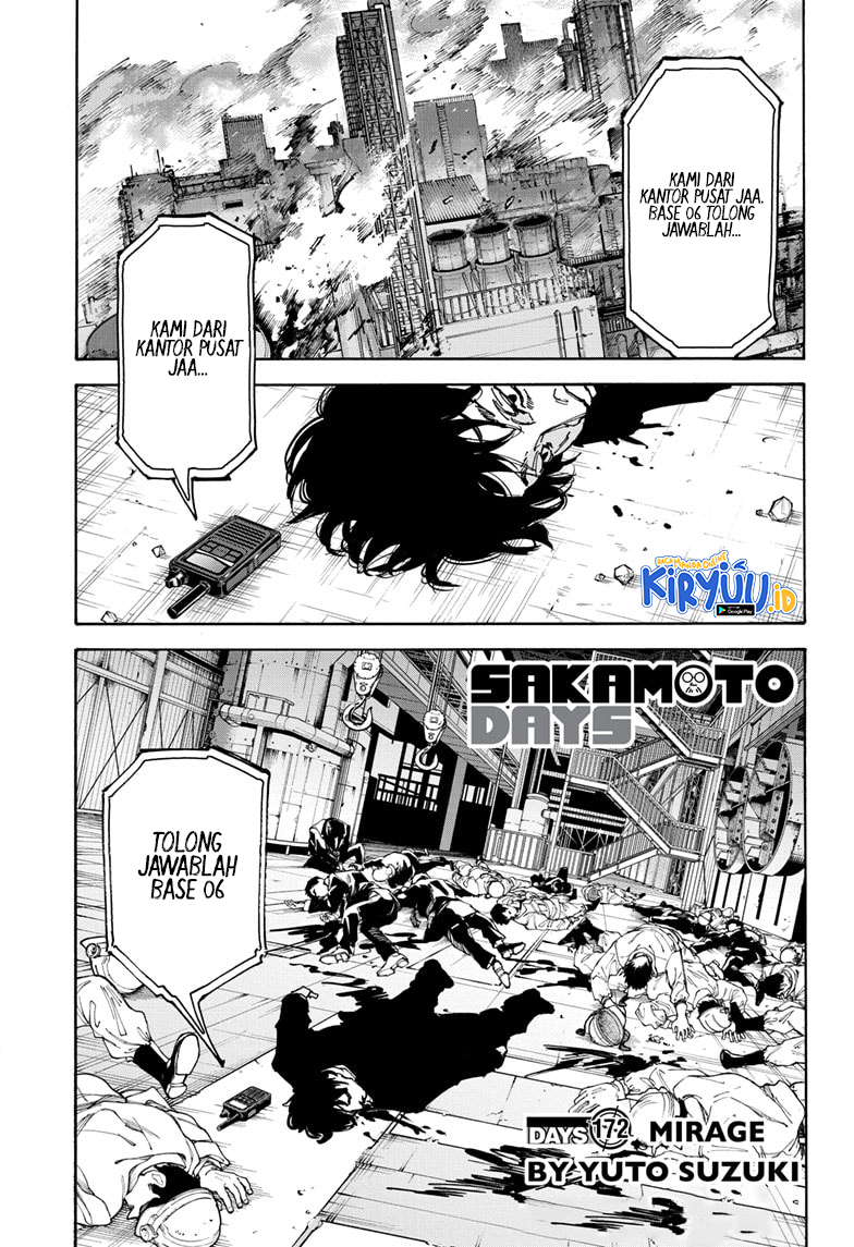 Sakamoto Days Chapter 172 - halaman 2