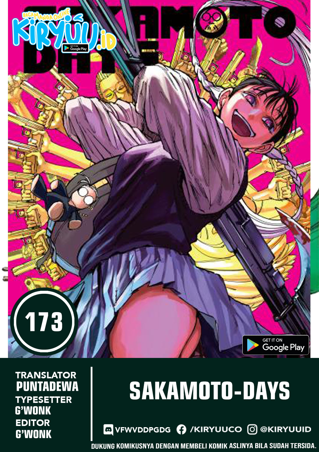 Sakamoto Days Chapter 173 - halaman 1