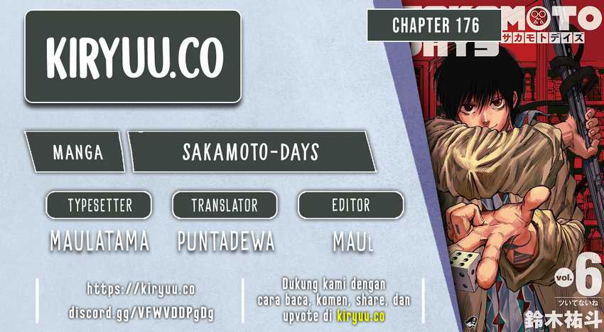 Sakamoto Days Chapter 176 - halaman 1