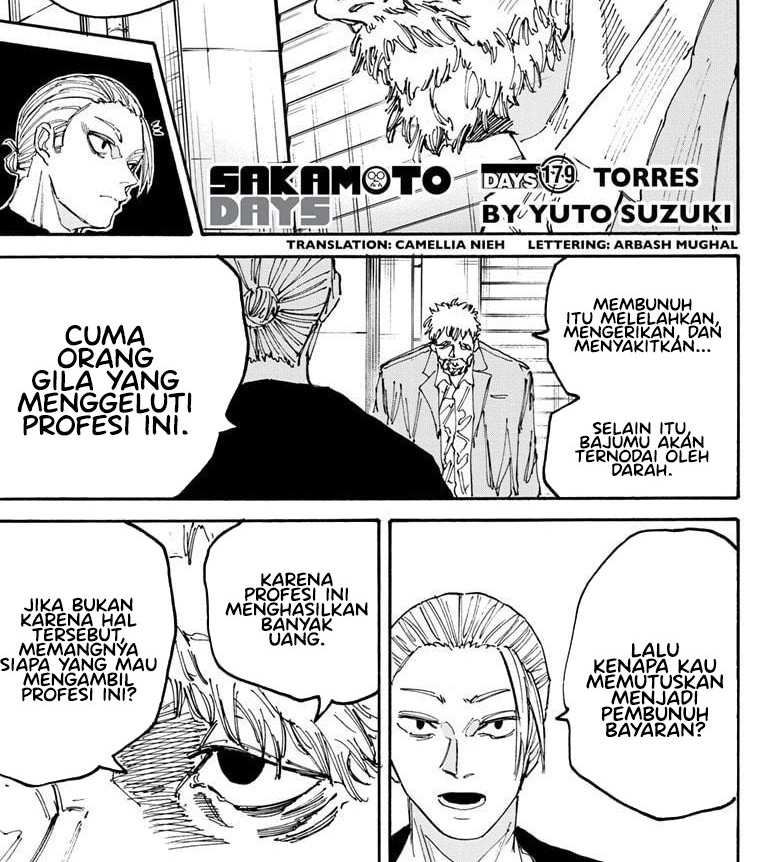 Sakamoto Days Chapter 179 - halaman 3