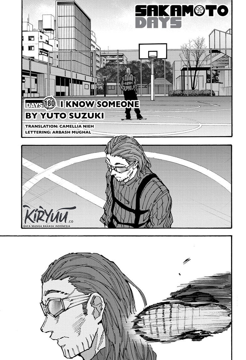 Sakamoto Days Chapter 180 - halaman 2