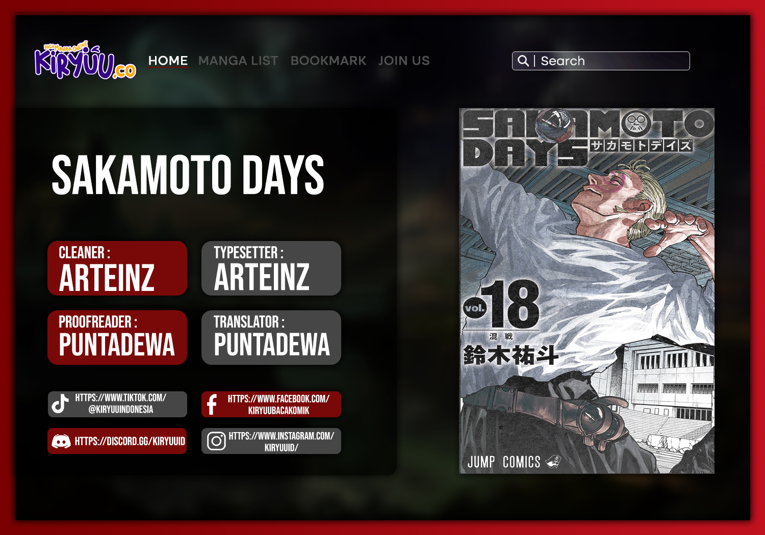 Sakamoto Days Chapter 181 - halaman 1