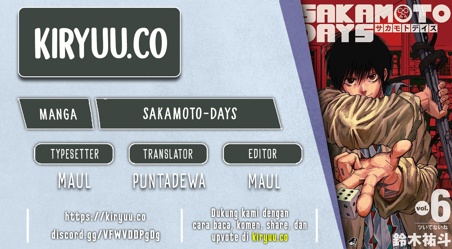 Sakamoto Days Chapter 183 - halaman 1