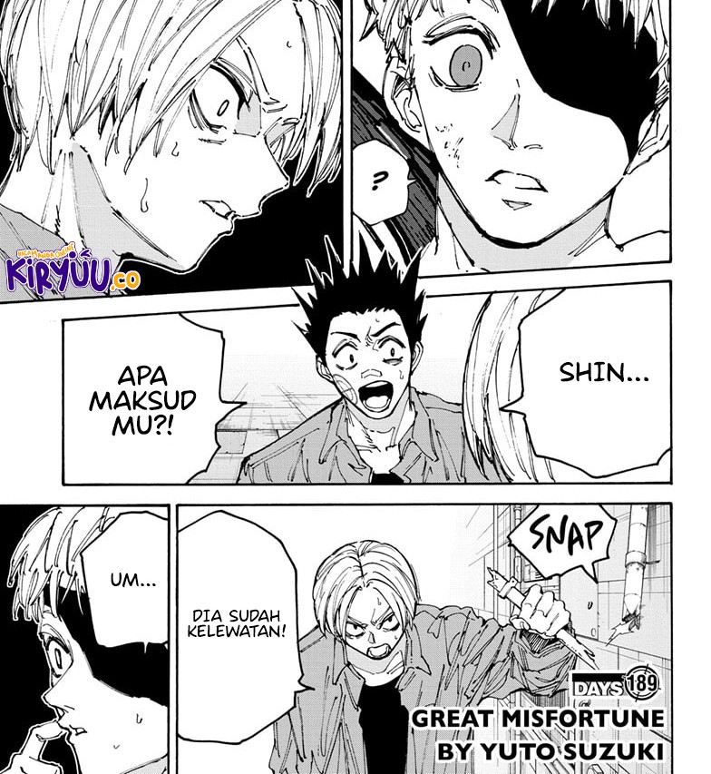 Sakamoto Days Chapter 189 - halaman 3