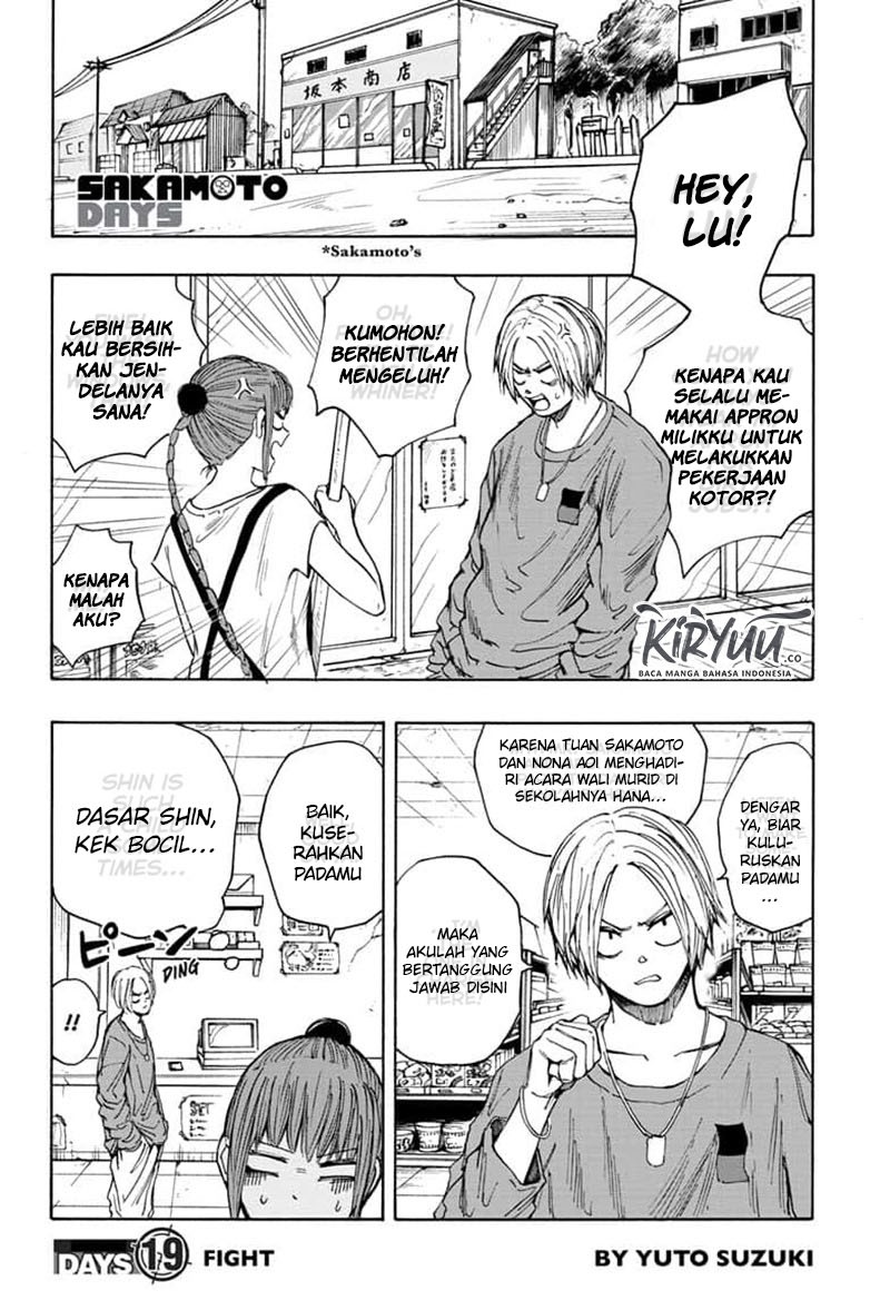 Sakamoto Days Chapter 19 - halaman 4
