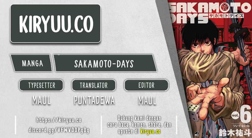 Sakamoto Days Chapter 195 - halaman 1