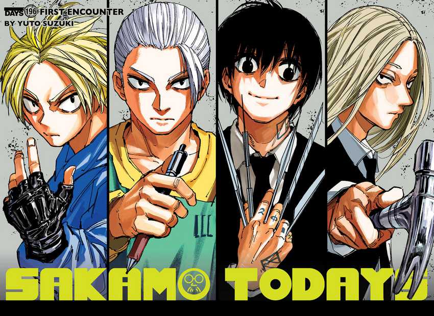 Sakamoto Days Chapter 196 - halaman 4